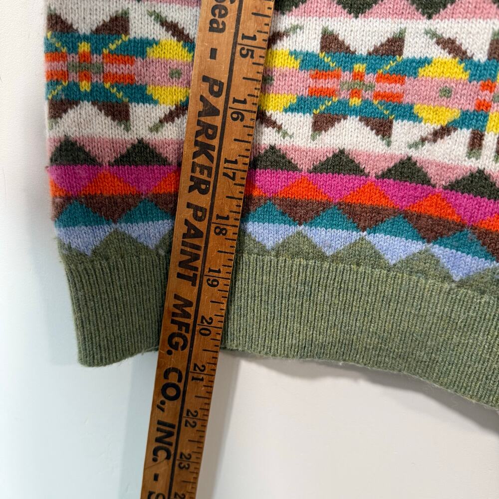 Boden Multicolor Patterned Sweater - image 7